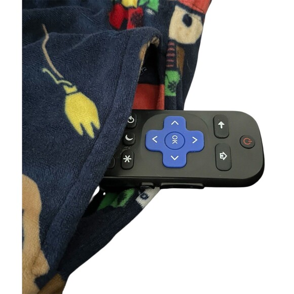 Harry Potter Pajama Pants Women's M Chibi Navy Fleece Jogger Sleepwear Lounge - Picture 5 of 16